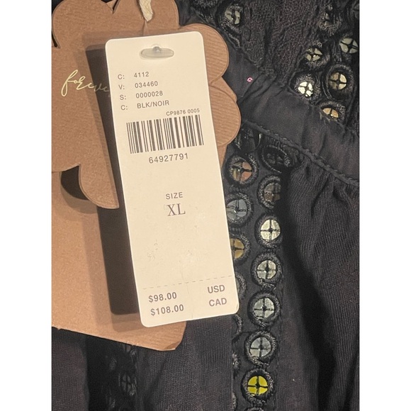 Anthropologie Sequined V-Neck Tank NWT SZ XL & L - Picture 10 of 14